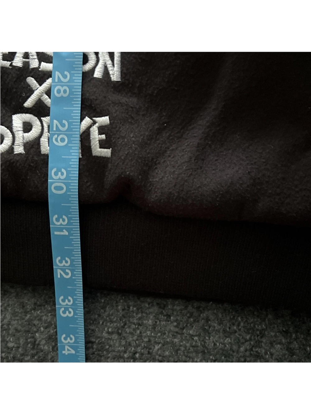 Reason Clothing X Popeye Mens XXL Varsity Bomber Jacket Chasing Cash Patches EUC - Picture 8 of 11